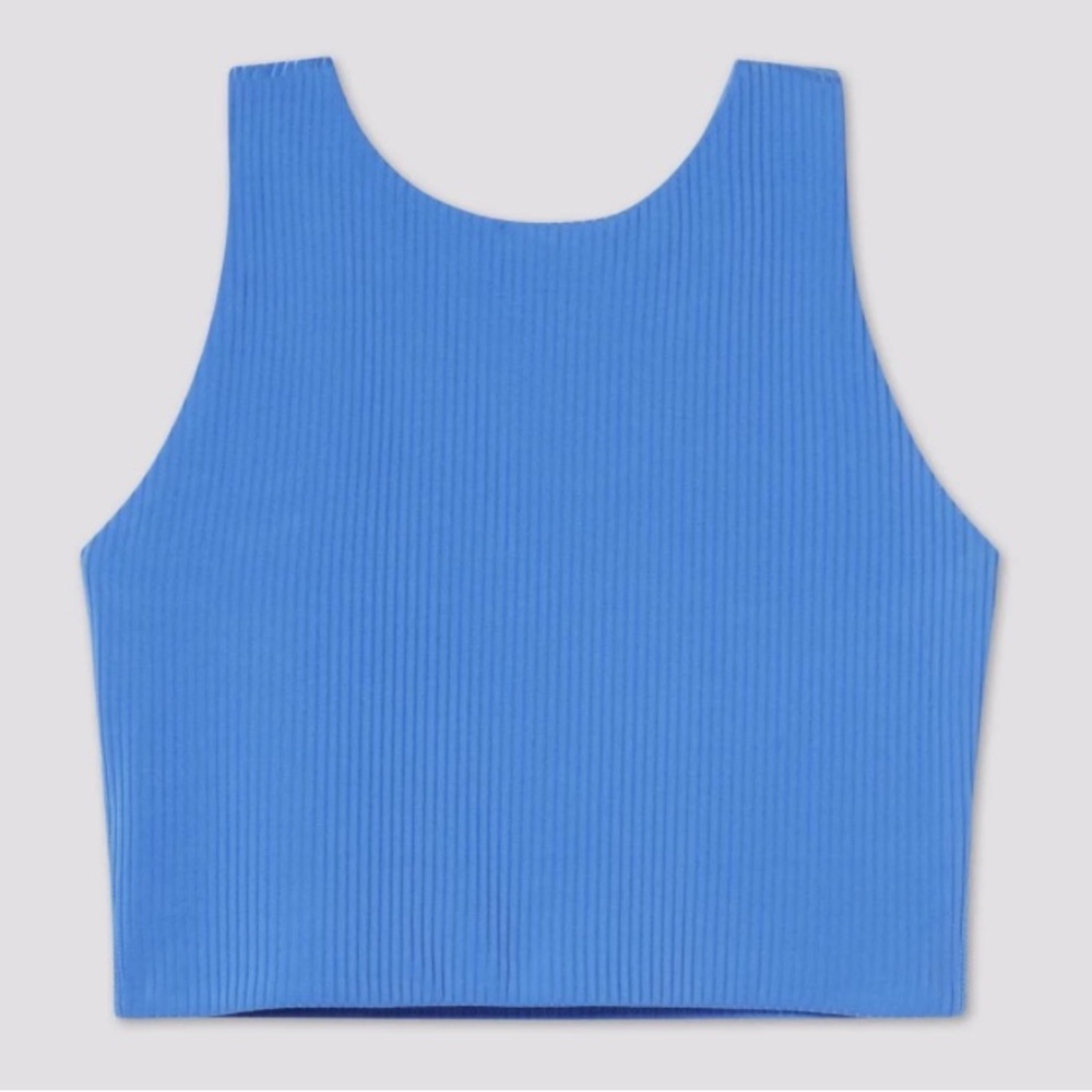 Girlfriend Collective ribbed sports bra/tank